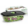 Image de Boîte alimentaire FoodSaver de conservation et marinade | 2,3 Litres | Boîte alimentaire hermétique sans BPA | Anti-fuite | Va au lave-vaisselle
