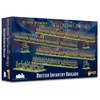 Image de Warlord Black Powder Epic Battles Waterloo : Brigade d'infanterie Britannique Militaire Dessus de Table Wargaming Kit de Maquette en Plastique 312001001