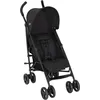 Image de Graco EZLite, Poussette légère et facile à utiliser avec seulement 6,6 kg pour les familles en déplacement. Convient de la naissance à environ 3 ans (15 kg), mode minuit, noir