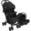 Image de Graco Revaya Système de voyage   Convient de la naissance à env. 4 ans (0 22 kg) Poignée réversible face au monde parent/monde avec siège auto i-Size inclus Midnight Fashion
