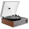 Image de Victrola Eastwood LP   Platine Vinyle Bluetooth 3 Vitesses avec Cellule Audio-Technica AT-3600L MM, Sortie Bluetooth Vinyl Stream, Haut-Parleur Flottant Anti-Saut et Sorties RCA & 3,5 mm (Noir)