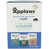 Image de Applaws Natural Wet Cat Tuna Fish Selection in Jelly Pack Contains 12 x 70g Pouches