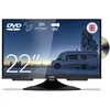 Image de Cello Téléviseur de Voyage C2224F 22 Pouces Non Intelligent, Convivial, sans Cadre, HD 12 Volts Grand Angle   avec Lecteur DVD, Triple Tuner et Son Parfait   adapté aux Camping-Cars et caravanes