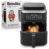 Image de Breville Halo Friteuse sans huile vapeur | Friteuse sans huile numérique 7 l avec technologie SteamFry | 1 700 W | Noir [VDF133X] | Prise UE