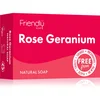 Image de Friendly Soap Natural Soap Rose Geranium savon naturel 95 g