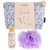 Image de MAD BEAUTY Disney BAMBI Coffret cadeau avec trousse de maquillage, gel douche et éponge, sac floral avec motif de cerf et fleur sauvage