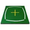 Image de SimSpace Tapis d'entraînement de Golf   Tapis d'entraînement en Gazon Artificiel pour entraînement de Golf intérieur et extérieur, Conduite, écaillage et Swing avec Base en Caoutchouc   150 cm x 150