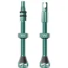 Image de Peaty's Holeshot Fast Flow Valves tubeless - Design Anti-bouchage à Fort débit d’air, Montage Rapide des pneus, Aluminium 7075, Compatibles avec Les Inserts de Jante VTT, 60mm Jade