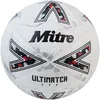 Image de Mitre Ultimatch Football, Enhanced Control, Extra Durability, Added Accuracy, Ball, White/Off-White/Trophy Silver, 5