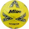 Image de Mitre Ultimatch Football, Enhanced Control, Extra Durability, Added Accuracy, Ball, Fluo Yellow/Floodlight Yellow/Gritty Gold, 5
