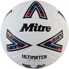 Image de Mitre Ultimatch Football, Enhanced Control, Extra Durability, Added Accuracy, Ball, White/Black/Bib Red, 3
