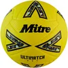 Image de Mitre Ultimatch Football, Enhanced Control, Extra Durability, Added Accuracy, Ball, Fluo Yellow/Black/Circular Grey, 3