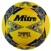 Image de Mitre Impel Ballon de Football, Futsal | Ballon d’intérieur à Faible Rebond, Jaune Fluo/Noir/Gris, 4, 63,5-66 cm