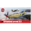 Image de Airfix A05143 Supermarine Spitfire Tr.9 Maquette de construction   Kits d'avion en plastique pour adultes et enfants de 8 ans et plus, le lot comprend des sprues et des décalcomanies à l'échelle 1:48