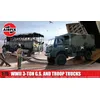 Image de AIRFIX - - A03306A - Wwii 3 Tonnes 4X4 Service Général et Camions de Troupes Kit de Modélisme en Plastique