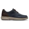 Image de CLARKS Mullan MOC Navy Leather 39,5