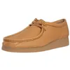 Image de Clarks Premium Homme Wallabeeevo, Marron Clair/Cuir, 42 EU
