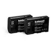 Image de Hähnel Fototechnik HL-E6, 2er Batterie pour appareil photo Remplace laccu dorigine LP-E6 7.2 V 1650 mAh