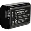 Image de Hähnel Fototechnik HL-XW50 Batterie pour appareil photo Remplace laccu dorigine NP-FW50 7.2 V 1000 mAh