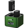 Image de Hähnel - ProCube3 - pour Fujifilm - Chargeur Duo DSLR - Chargement Plus Rapide - Entrée USB Type-C