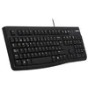 Image de Logitech K120 Clavier sans Fil Business Windows, Plug-and-Play USB, Touches Silencieuses Ultra-Plates, Taille Standard, Etanche, Barre d’Espacement Incurvée, Clavier Tchèque, Slovaque - Noir