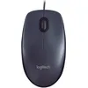 Image de Logitech M90 Souris Filaire USB, Suivi Optique 1000 PPP, Ambidextre, Compatible avec PC/Mac/Portable - Noir (Lot de 2)