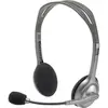 Image de Micro-casque supra-aural Logitech H110 gris