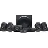 Image de Logitech Z906 Système Haut Parleur PC Son Surround Home Cinéma 5.1, Certifié THX, Dolby & DTS, 1000 Watts en Puissance, Dispositifs, Entrées Multiples, Télécommande, Prise EU/France, PC/PS4/Xbox/TV