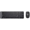 Image de Logitech MK220 Combo Clavier et Souris Sans Fil US - Ensemble Confortable pour PC avec Port USB et Longue Autonomie