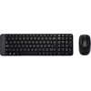 Image de Logitech MK220 Combo Clavier et Souris Sans Fil pour Windows, Clavier US International QWERTY - Noir