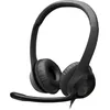 Image de Logitech Casque USB stéréo H390 - Design confortable avec micro intégré et contrôle du volume. Idéal pour le bureau et la communication.