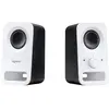 Image de Logitech Z150 Enceinte PC, son stéréo, 2 haut-parleurs, puissance de crête de 6 watts, entrée 3,5 mm, contrôleur de haut-parleur droit, prise casque, prise britannique, PC/TV/téléphone portable, Blanc