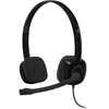 Image de Logitech Casque stéréo analogique 3,5 mm H151 avec Microphone à Perche   Noir
