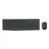 Image de Logitech MK235 Ensemble Clavier et Souris sans Fil pour Windows - Disposition US QWERTY Gris (Clavier Azerty adapté)