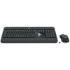 Image de Logitech 920-008676 clavier Souris incluse Universel RF sans fil AZERTY Français Noir, Blanc 920-008676