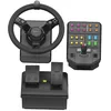 Image de Logitech G Saitek, Farm Simulator, Volant à 900 Degrés, +38 Boutons Assignables, Contrôleur Analogique Double, Stick de Contrôle, USB , PC/Mac - Noir