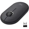 Image de Logitech M350 Pebble Souris Sans Fil, Bluetooth ou 2,4 GHz avec Mini Récepteur USB, Souris pour Ordinateur avec Clic Sliencieux, Portable/Notebook/PC/Mac/iPad OS/Chromebook - Graphite/Noir