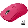 Image de Logitech G PRO X SUPERLIGHT Souris Gaming sans Fil, Ultra légère 63g Capteur HERO 25K, 25 600 PPP, 5 Boutons Programmables, Longue Longévité des Piles Memoire Integrée, Compatible avec PC/Mac Magenta
