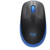 Image de Logitech Souris M190 Sans Fil Souris d'ordinateur Optimisée pour une Fonctionnalité Fiable et Confortable - Bleu