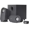 Image de Logitech Z407 Haut-parleurs Bluetooth pour Ordinateur avec Caisson de Basses et contrôle sans Fil, Son immersif, Audio Premium avec Plusieurs entrées et Haut-parleurs USB - Noir