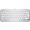 Image de Logitech MX Keys Mini Minimaliste Clavier Sans Fil Illuminé, Compact, Bluetooth, Rétroéclairé, USB-C, Compatible Apple macOS, iOS, Windows, Clavier Francais AZERTY, Construction métal - Gris clair