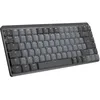Image de Logitech MX Mechanical Mini pour Mac Clavier sans Fil Illuminé, Commutateurs Performants Ã  Bas Profil, Boutons Tactiles Silencieux, Rétroéclairé, Bluetooth, USB-C, Apple, IPad, AZERTY FRA - Gris