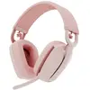 Image de Logitech ZONE VIBE 100 Micro-casque supra-auriculaire Bluetooth Stereo rose Suppression du bruit du microphone, Noise Cancelling volume réglable, mise en