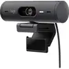 Image de Webcam Full HD Logitech Brio 500 support à pince, microphone stéréo, cache intégré