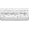 Image de Logitech Signature K650,Clavier sans fil Ergonomique Entier avec Repose-Poignets, QWERTY Italien - Blanc