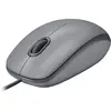 Image de Logitech M110 Souris Filaire USB, Boutons Silencieux, Taille Standard au Design Confortable, Ambidextre, Compatible avec PC/Mac/Portable - Gris