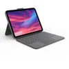 Image de Logitech Combo Touch, étui clavier pour iPad (10e génération et A16) avec clavier amovible, stylet numérique Crayon (USB-C) pour tous les iPads (versions 2018, ultérieures), AZERTY FRA - Gris