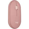 Image de Logitech Pebble Mouse 2 M350s fine sans fil Bluetooth, portable, légère, boutons personnalisables, clics discrets, Easy-Switch Windows/macOS/iPadOS/Android/ChromeOS - Rose