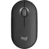 Image de Logitech Pebble Mouse 2 M350s Souris Bluetooth optique graphite 3 Boutons 400 dpi, 4000 dpi molette intégrée
