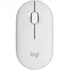 Image de Logitech Pebble Mouse 2 M350s Souris Bluetooth optique blanc 3 Boutons 400 dpi, 4000 dpi molette intégrée